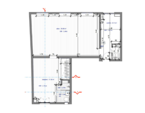 Pre-existing floor plan